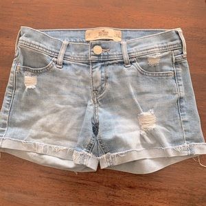 Hollister midi denim Jean shorts